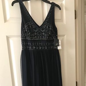 Adriana Papell new with tags beaded gown